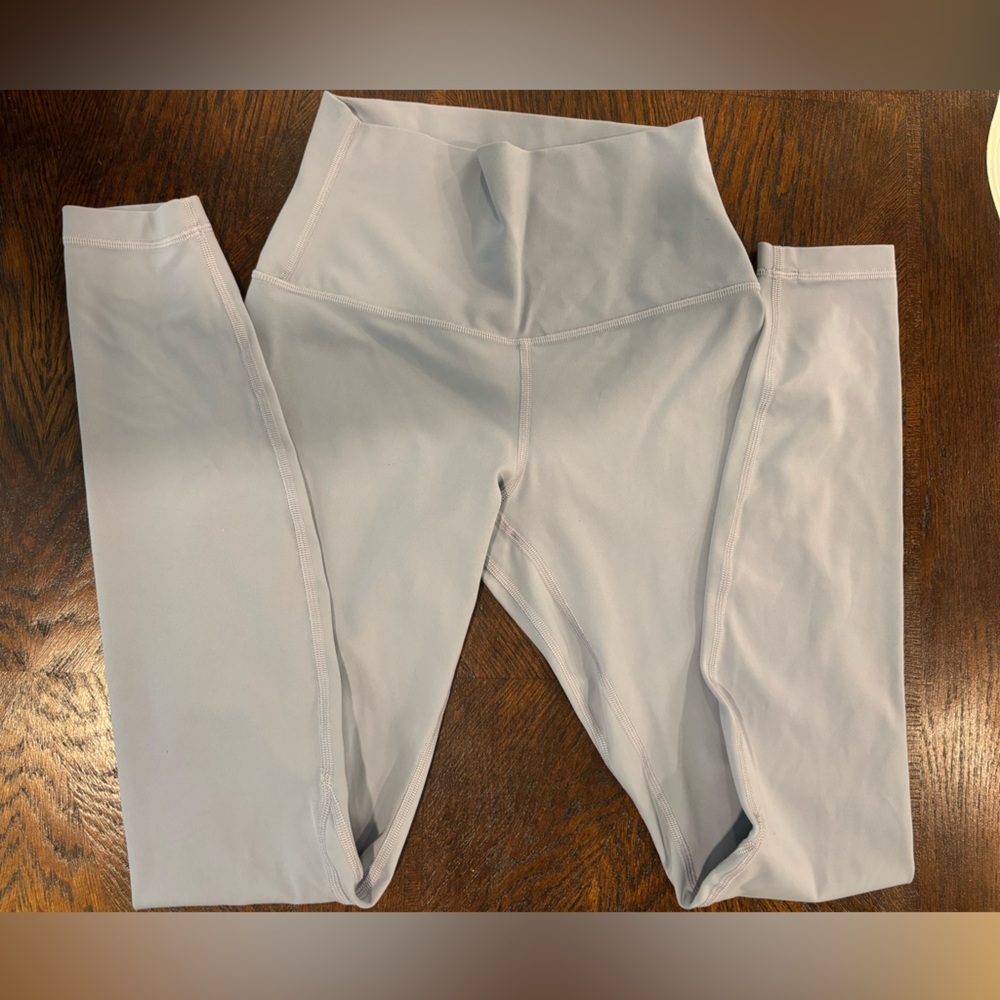 Lululemon Athletica Soft Blue High-Waisted Leggings